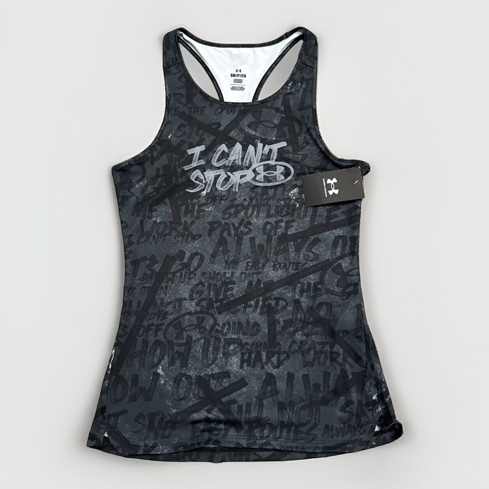 Under Armour Tank Womens Small HeatGear Alter Ego Compression Tank Top